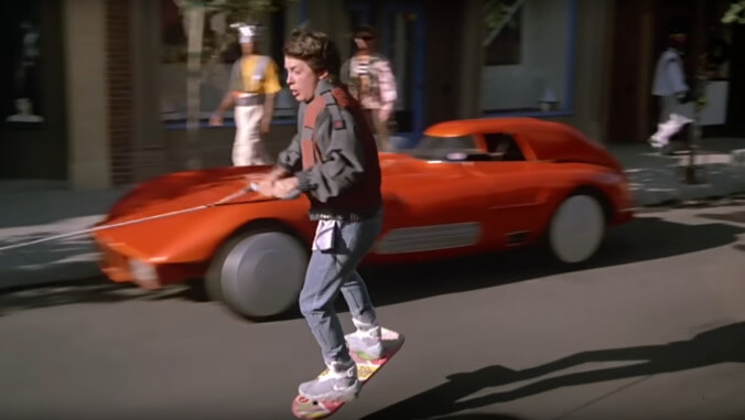 Back To The Future II's hoverboard just sold for $501K, which is pretty steep since it doesn't actually fly