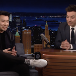 Simu Liu shows Jimmy Fallon his unfairly rejected Saturday Night Live impressions
