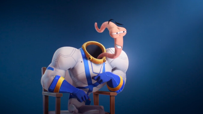 Earthworm Jim cartoon to try to resurface all your latent nostalgia for Earthworm Jim