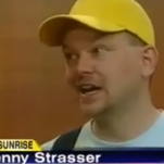 Before he was Colin Robinson, Mark Proksch was pranking the news as a 