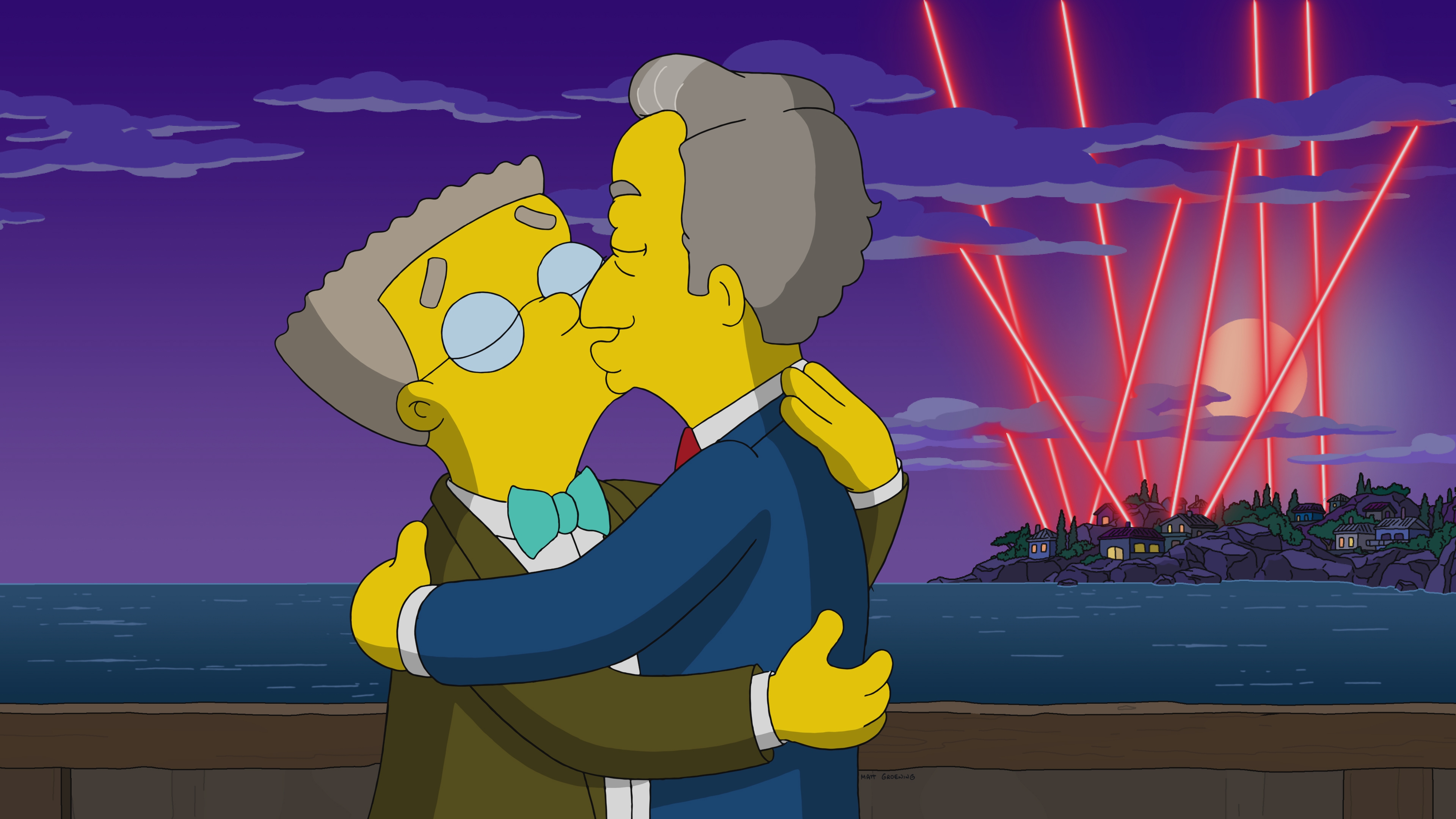 The Simpsons introduces a new boyfriend for Smithers, without punching down—or up