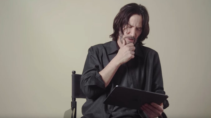 Keanu Reeves suggests the three(ish) films from his career that novices should watch first