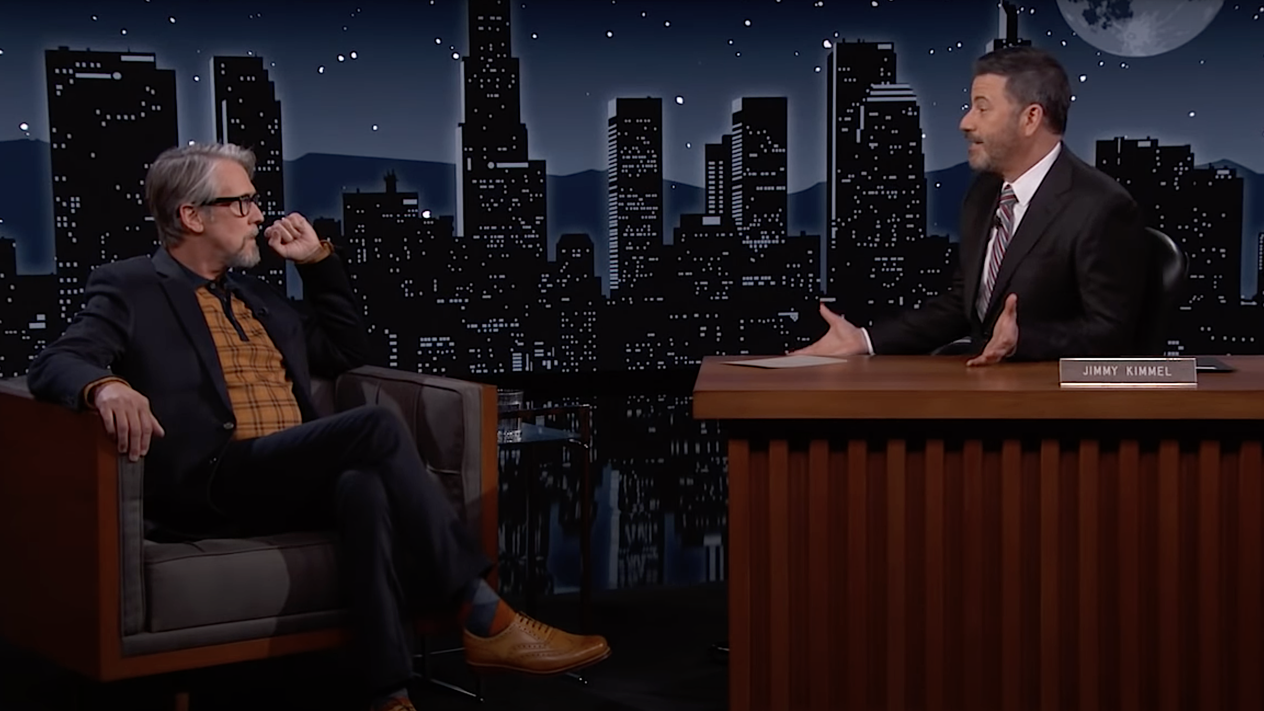Succession‘s Alan Ruck reveals his paltry Ferris Bueller salary on Jimmy Kimmel Live