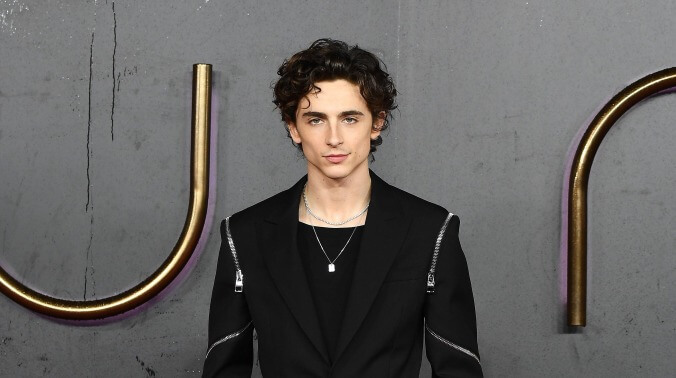 Timothée Chalamet 