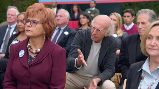 On Curb Your Enthusiasm, Tracey Ullman pulls Larry into a high-stakes game of politics