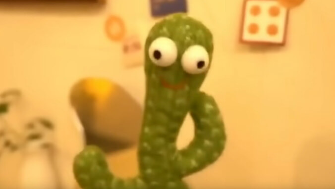 A dancing cactus toy that raps in Polish about cocaine withdrawal has been pulled from sale