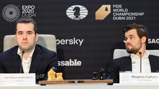 The world's two top chess players are stuck in stalemate hell