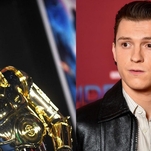 Tom Holland remembers being unable to stop laughing at a droid stand-in during Star Wars audition