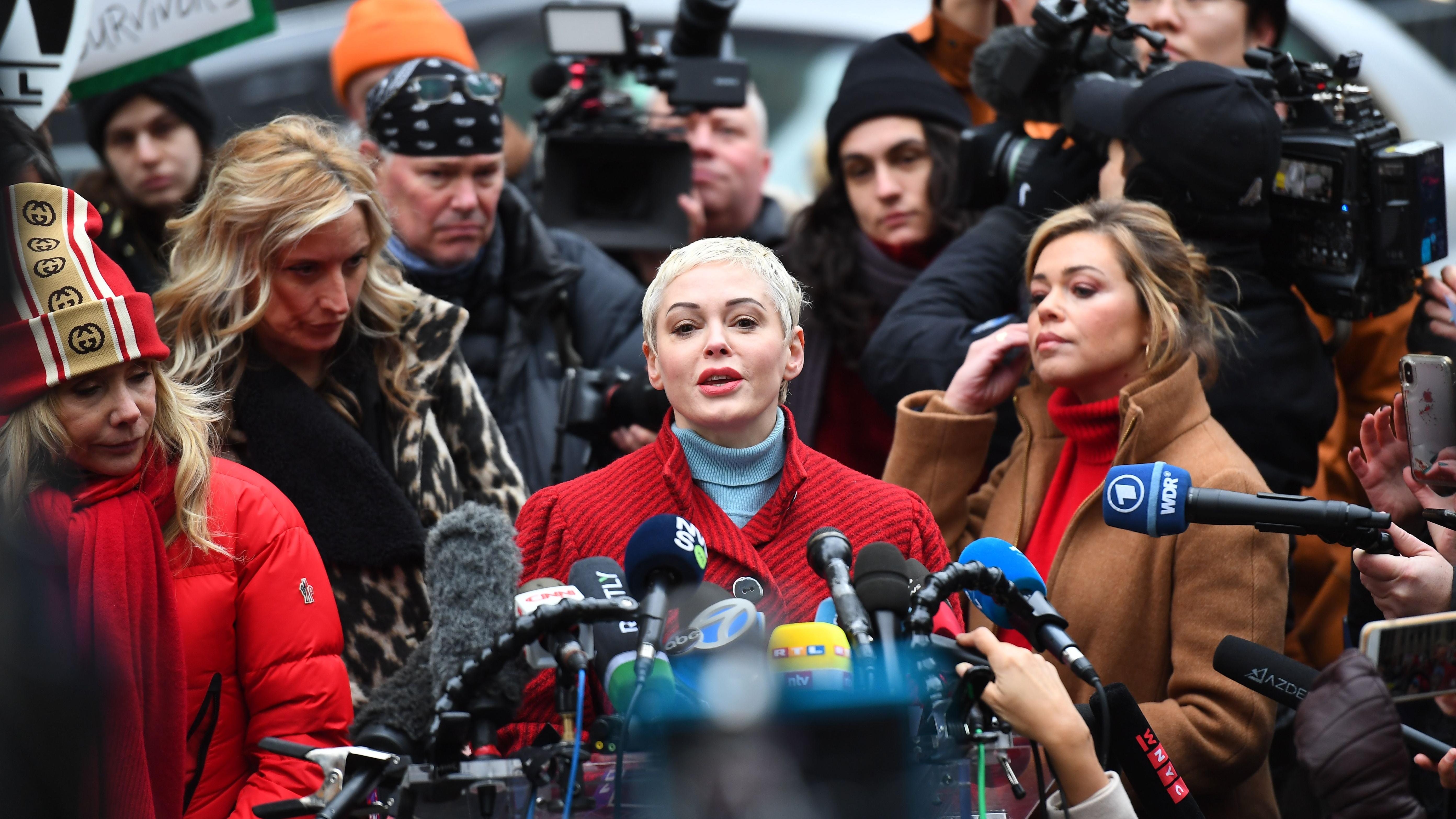 Court dismisses Rose McGowan’s RICO lawsuit against Harvey Weinstein and his lawyers