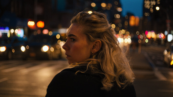 Vanessa Kirby wanders around New York City without any memories in the trailer for Italian Studies