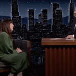 Ann Dowd tells Jimmy Kimmel that channeling Mrs. Garrett was the one role that scared her