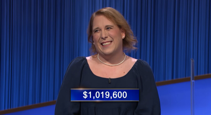 Jeopardy! has a new millionaire, Amy Schneider