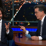 Learn more about Keanu Reeves than a stranger should ever know with Stephen Colbert's questionnaire
