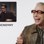 Jeff Goldblum reviewing Jeff Goldblum impressions brings us perilously close to cosmic collapse