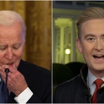 President Biden caught on hot mic confessing his true feelings for Fox News reporter