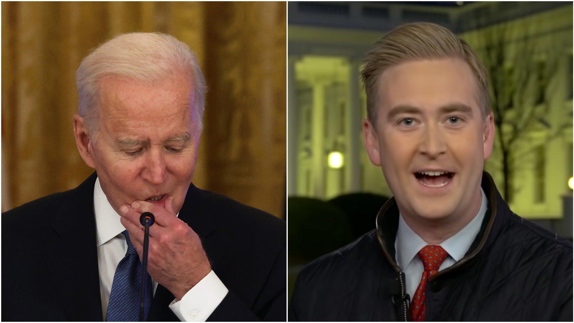 President Biden caught on hot mic confessing his true feelings for Fox News reporter