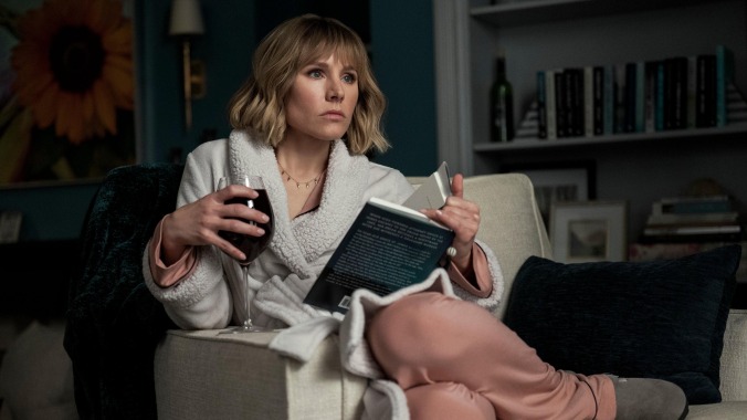 Kristen Bell wanders through the aimless satire of Netflix’s The Woman In The House…