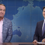 Peyton Manning stole last night's Saturday Night Live, somehow