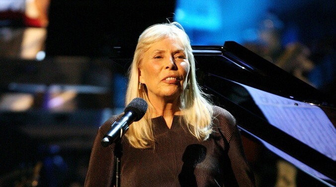 Joni Mitchell is also pulling her music off of Spotify