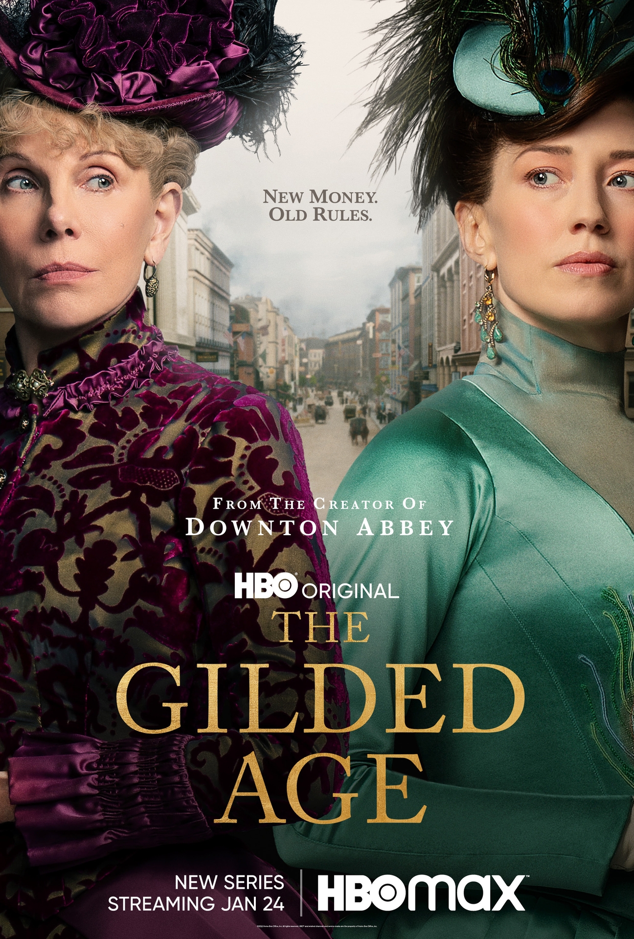 Christine Baranski and Cynthia Nixon on the conflict between old money and new in The Gilded Age