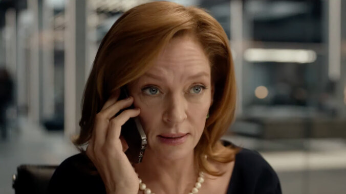 With six lines, Uma Thurman conquers Uber in the Super Pumped trailer