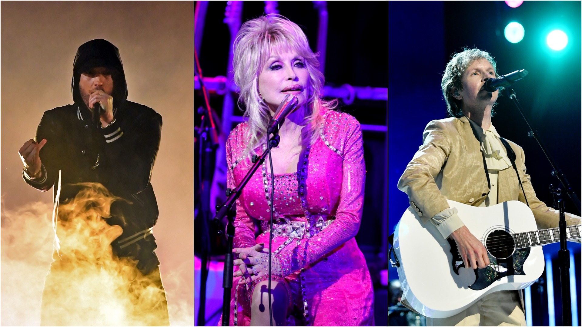 Dolly Parton, Eminem, and Beck make this year’s list of Rock And Roll Hall Of Fame nominees