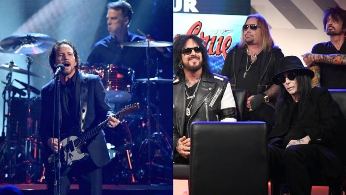 It is the year 2022; Mötley Crüe and Eddie Vedder are feuding