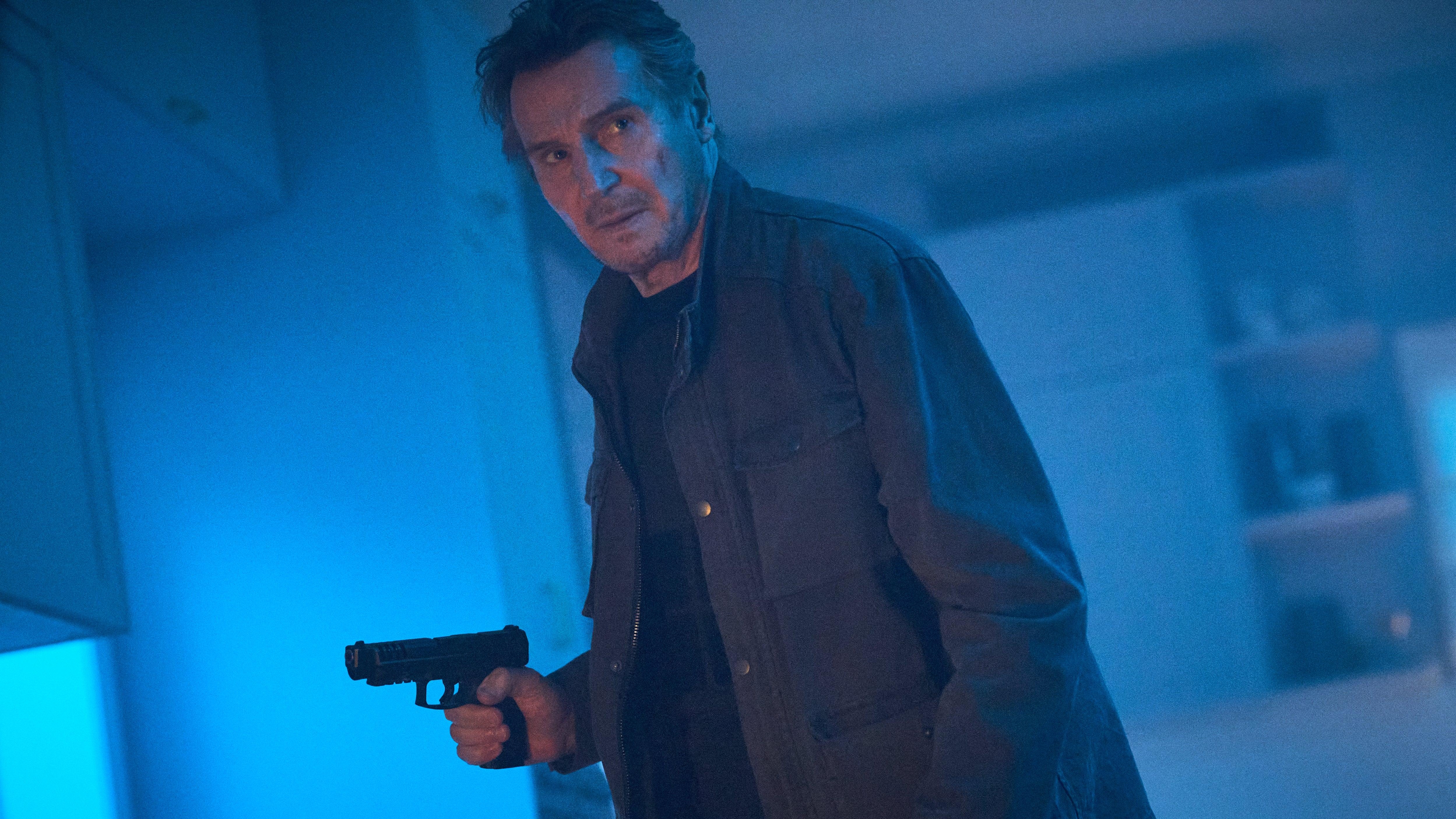 Liam Neeson’s latest action vehicle, Blacklight, is a shoddy pandemic production