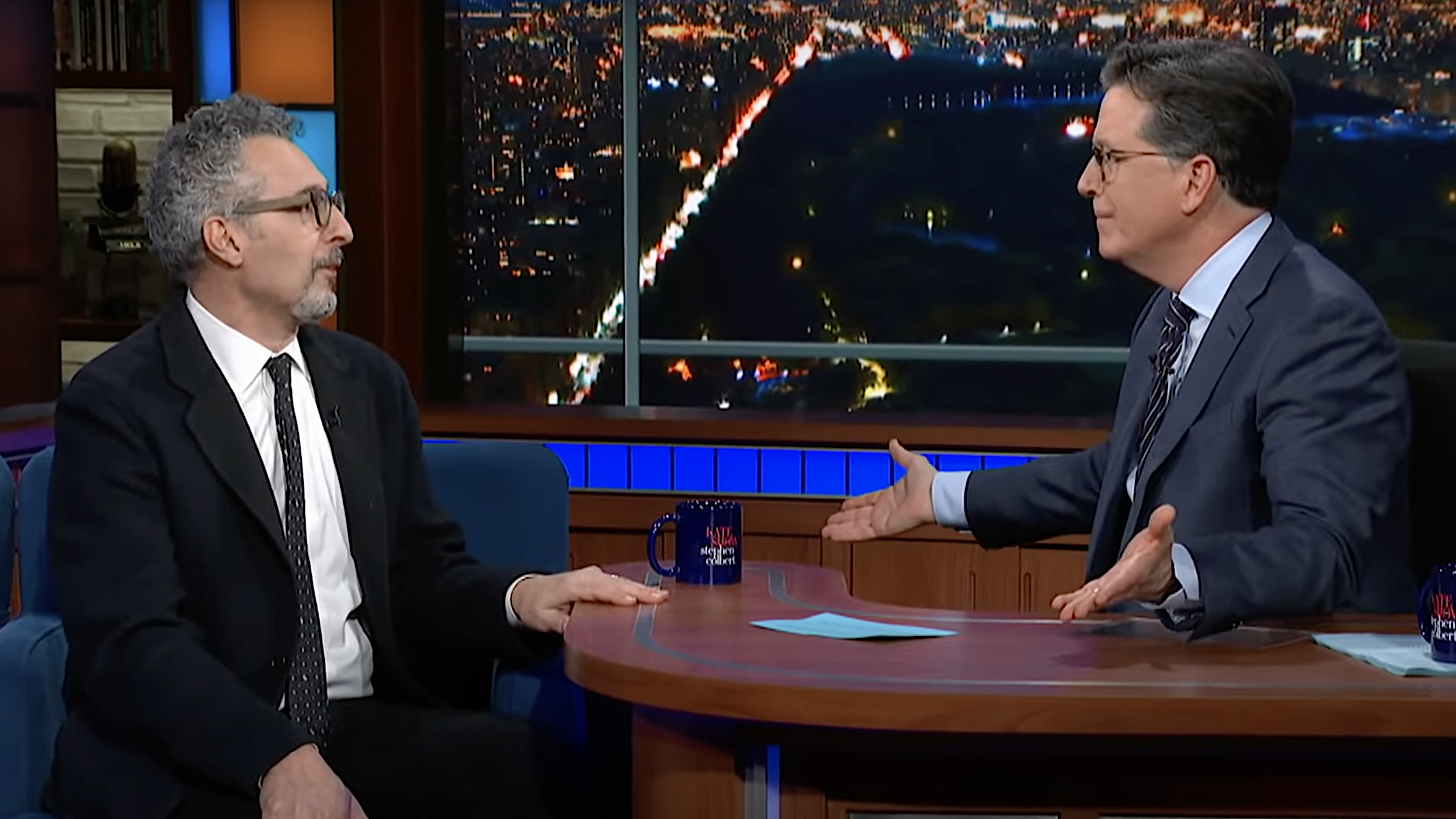 John Turturro workshops a Stephen Colbert-starring Double Indemnity remake