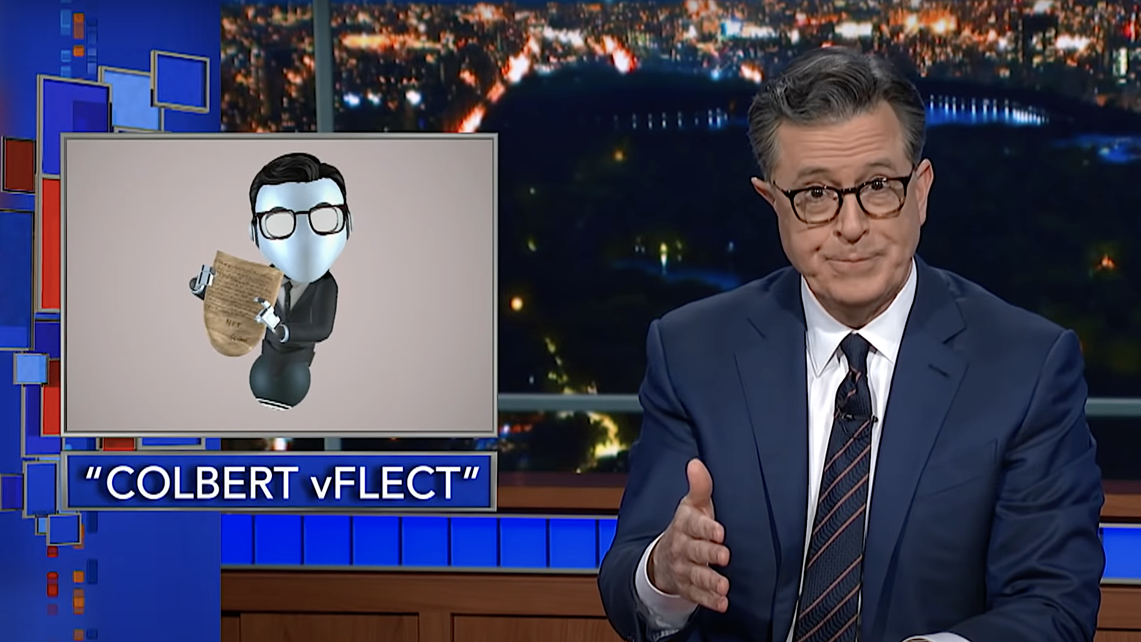 The internet eats itself as Stephen Colbert’s AFT becomes an NFT
