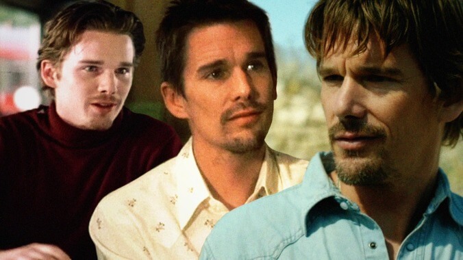 時間不斷滑倒，在伊桑·霍克（Ethan Hawke）和理查德·林克萊特（Richard Linklater）的電影中滑倒