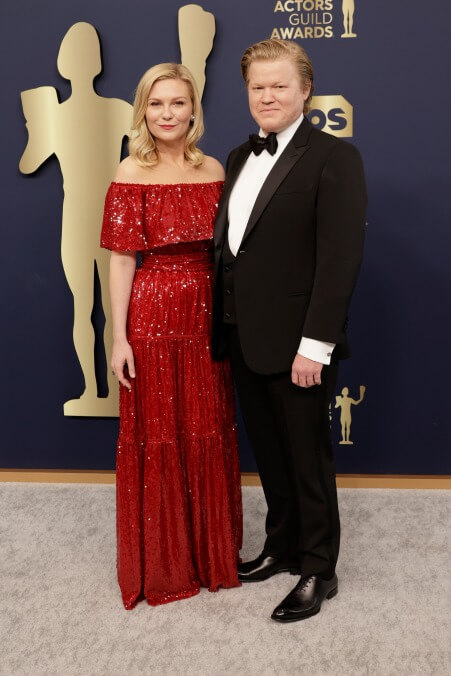 Kirsten Dunst and Jesse Plemons 