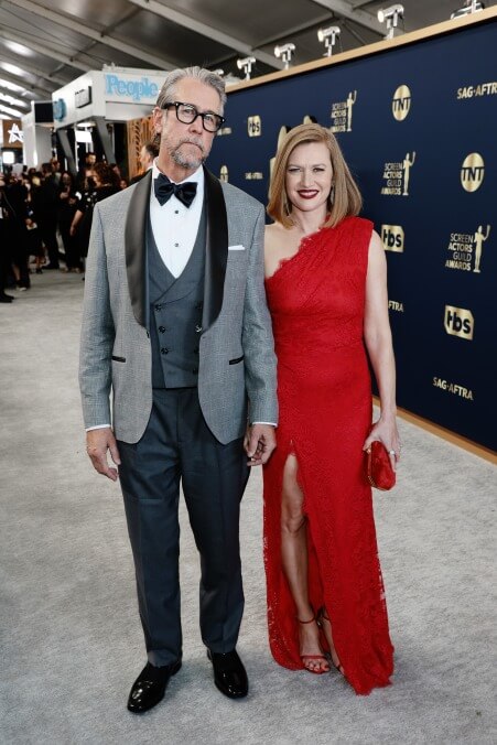 Alan Ruck and Mireille Enos