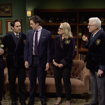 Hosting his fifth SNL, John Mulaney joins a very crowded Five Timers Club