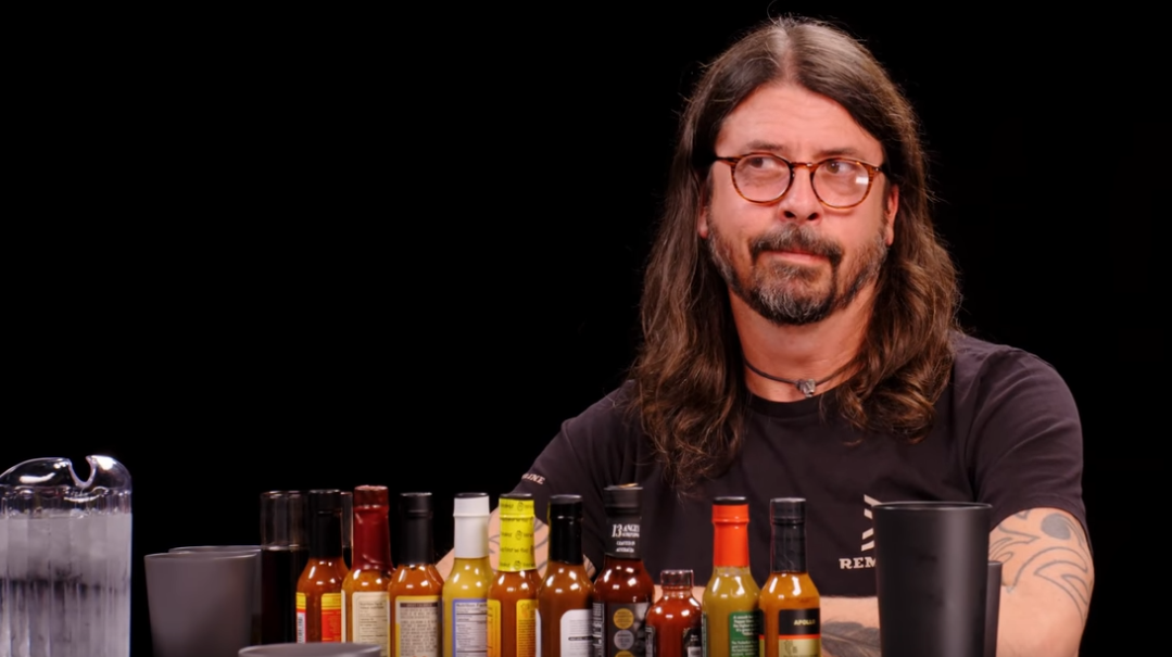 Somehow, Dave Grohl has only just now gotten around to guesting on Hot Ones