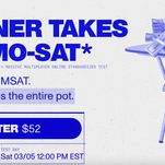 MSCHF is turning the SAT into a massive jackpot contest