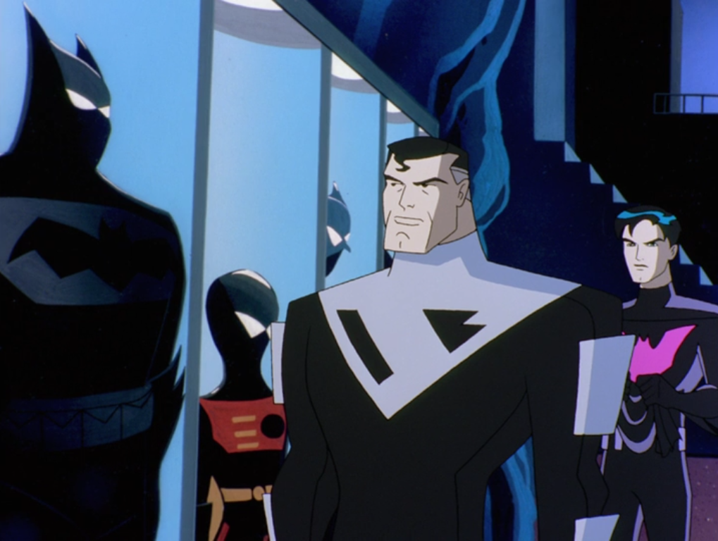 Before R. Patz did it, Batman Beyond gave us a younger hero braving a more dangerous Gotham