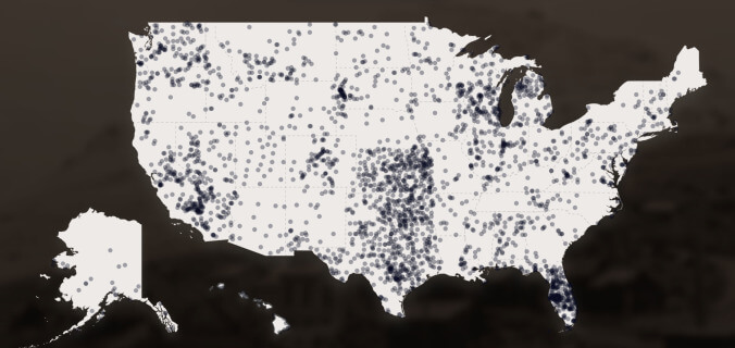 Plan your next cannibal-themed family trip with this handy map of American ghost towns