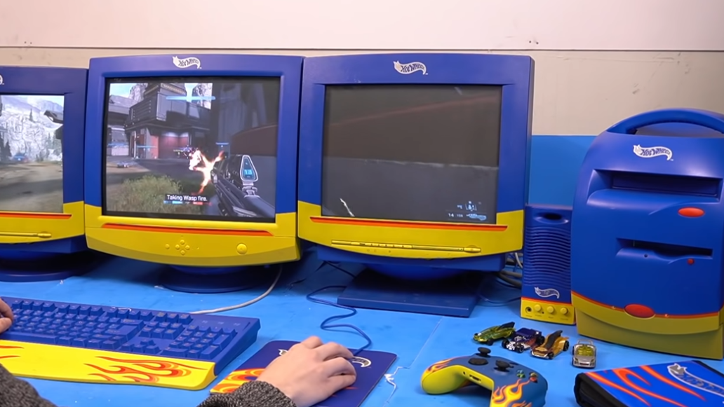 Guy somehow manages to turn novelty Hot Wheels computer into cutting-edge gaming PC