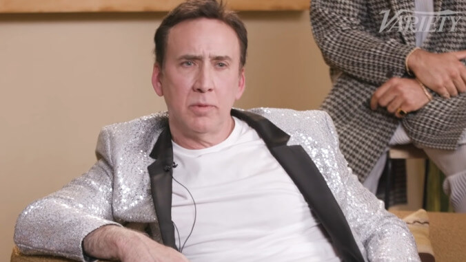 Nicolas Cage, star of so many, many memes, is still surprised to learn about “Caging”