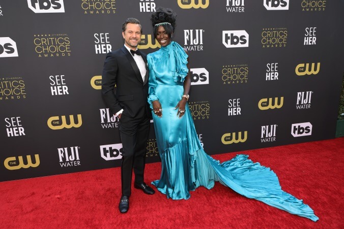 Joshua Jackson and Jodie Turner-Smith 