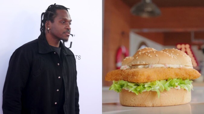 Pusha T has, and we're serious, released a fish sandwich diss track