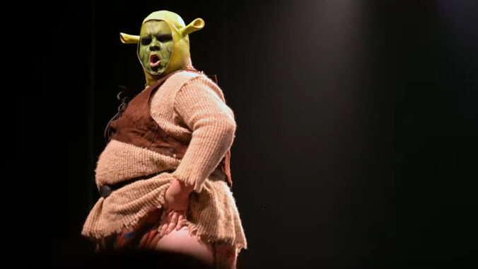 Of course there's a Shrek burlesque show