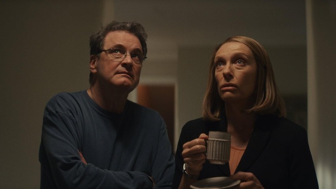 Colin Firth definitely didn't push Toni Collette down The Staircase in trailer for HBO series