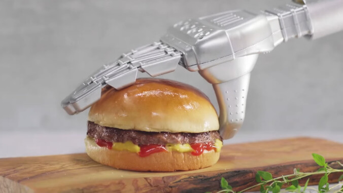 The RoboBurger vending machine will see you now