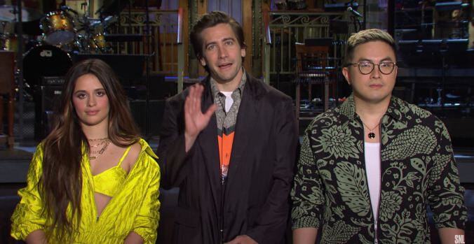 Bowen Yang welcomes Jake Gyllenhaal to SNL with a dramatic reading about Peeps