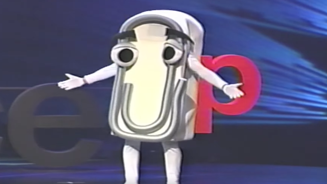 Take a moment to remember when Gilbert Gottfried voiced a newly laid off Clippy