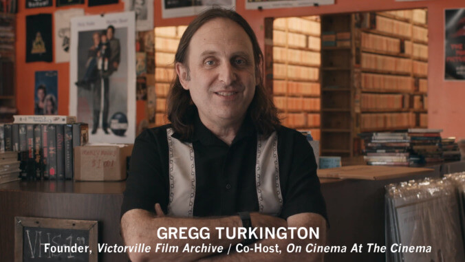 On Cinema's Gregg Turkington made a surprise in-character appearance on Shudder's Cursed Films show