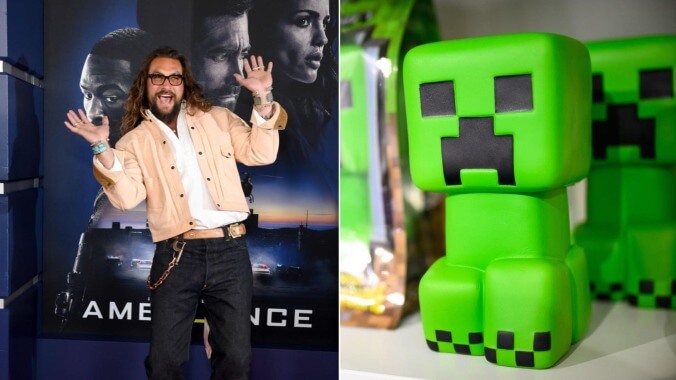 Jason Momoa to star in Minecraft movie, will hopefully say “my man!” to a Creeper