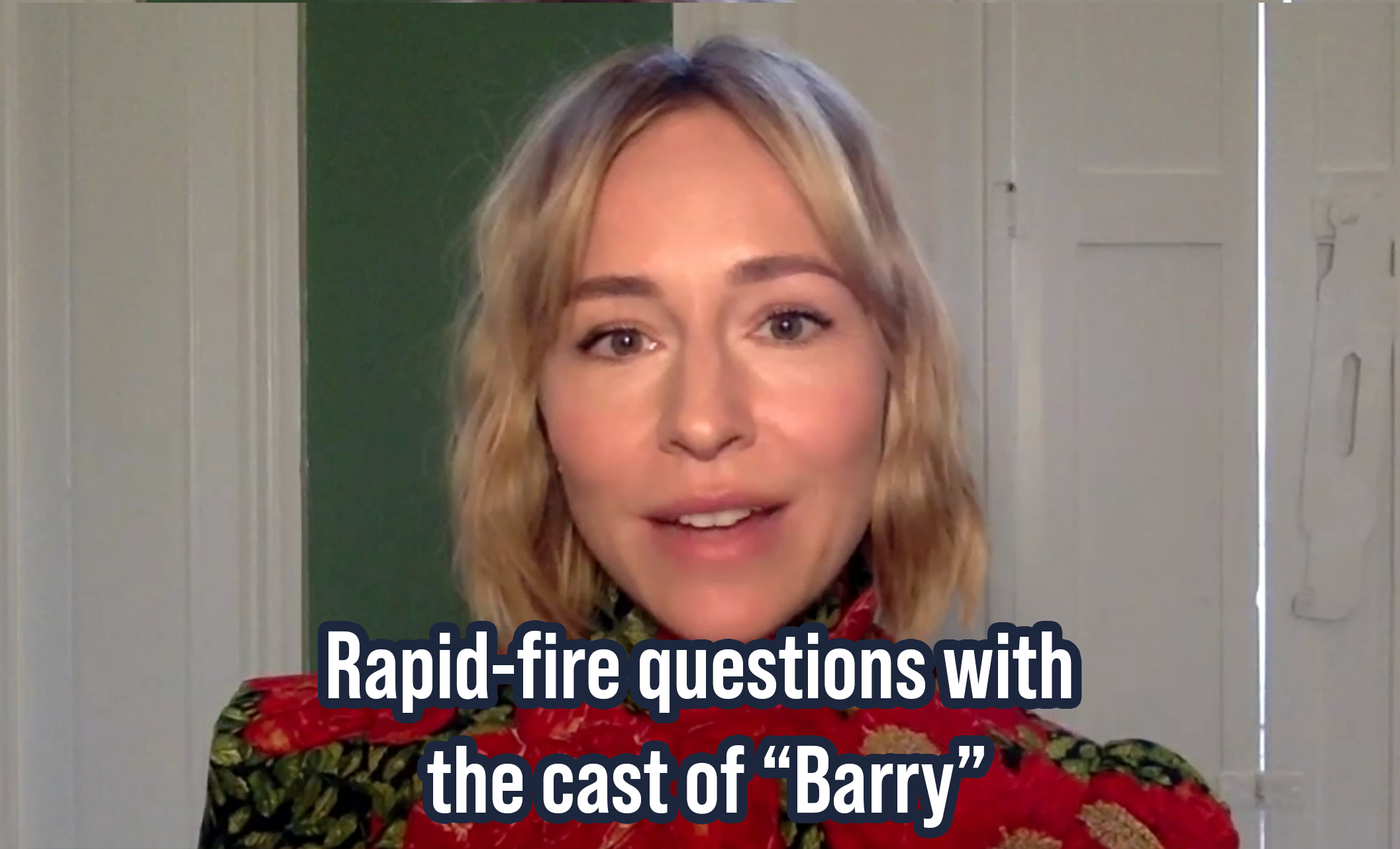 Rapid fire questions with the cast of Barry